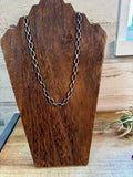 20 inch rope necklace - Sterling silver