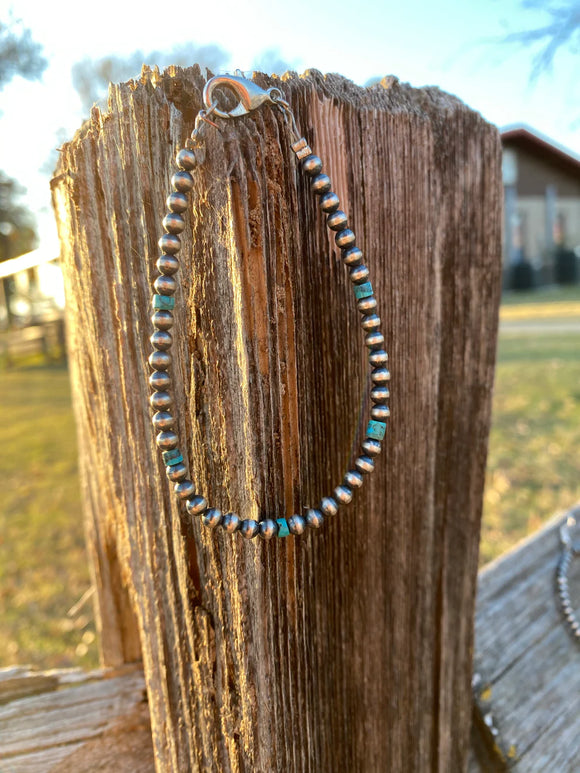 4 mm Navajo Pearl Bracelet